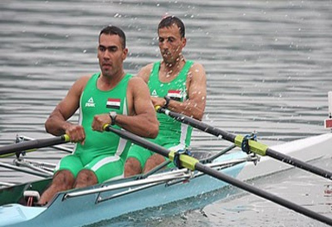 معسكر تدريبي للمنتخب العراقي للتجديف في إيطاليا
