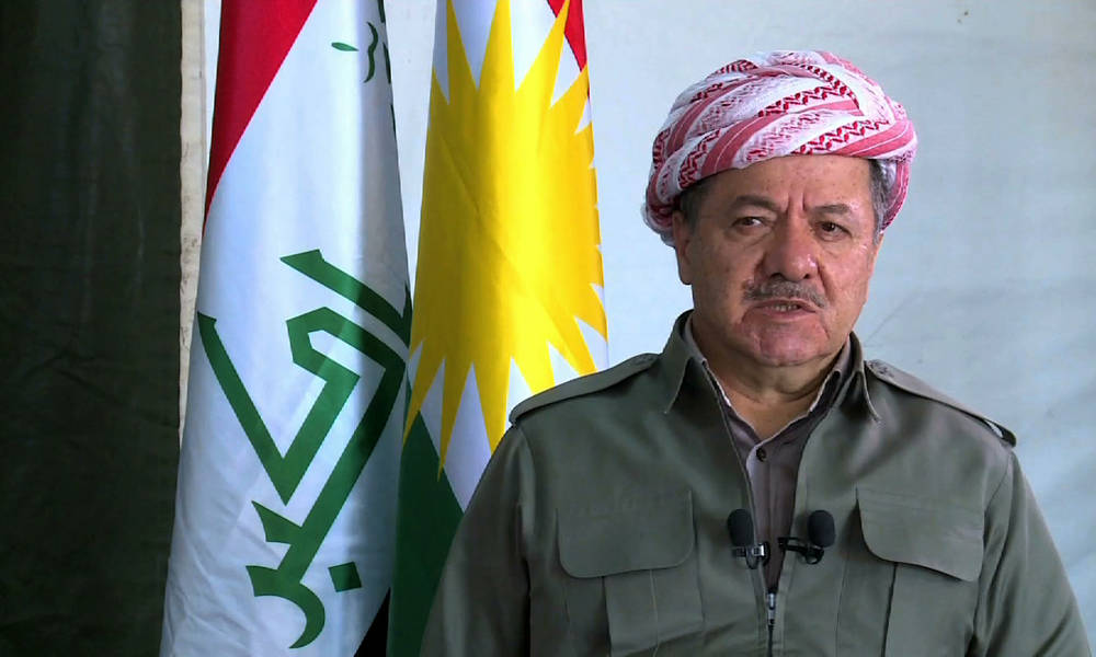 البارزاني يدعو الى تقوية العلاقات بين العرب والكرد