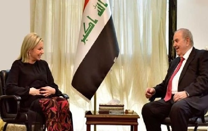 علاوي وبلاسخارت يبحثان الوضع السياسي والأمني في العراق