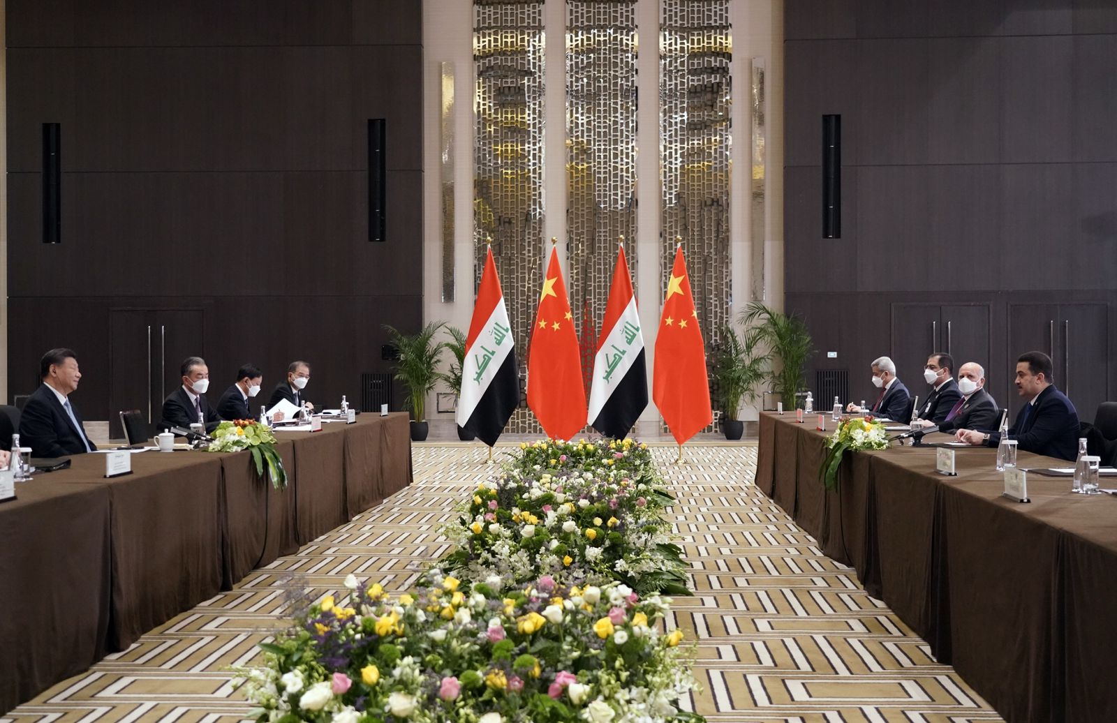 الرئيس الصيني:بلادي تدعم أمن وسيادة العراق واستقراره
