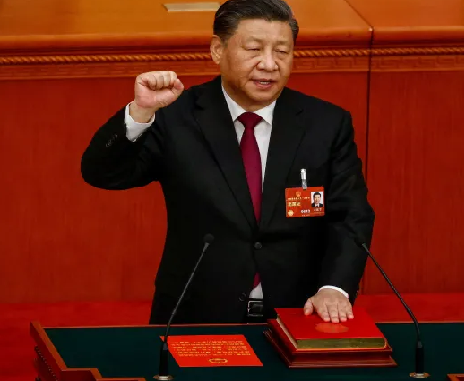 انتخاب (شي جين بينغ) رئيساً للصين للمرة الثالثة