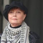 إيقاف عمل الممثلة(سوزان سارندون) بسبب دعمها للشعب الفلسطيني