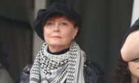 إيقاف عمل الممثلة(سوزان سارندون) بسبب دعمها للشعب الفلسطيني