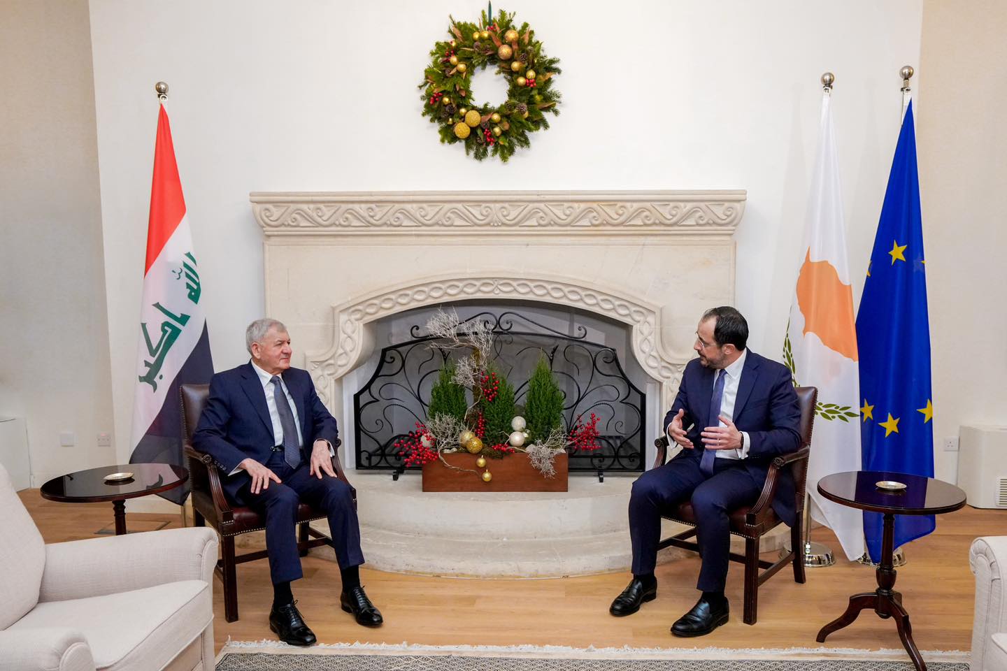 قبرص تؤكد على دعمها لوحدة وسيادة العراق