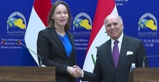 العراق وهولندا يؤكدان على تعزيز التعاون بين البلدين
