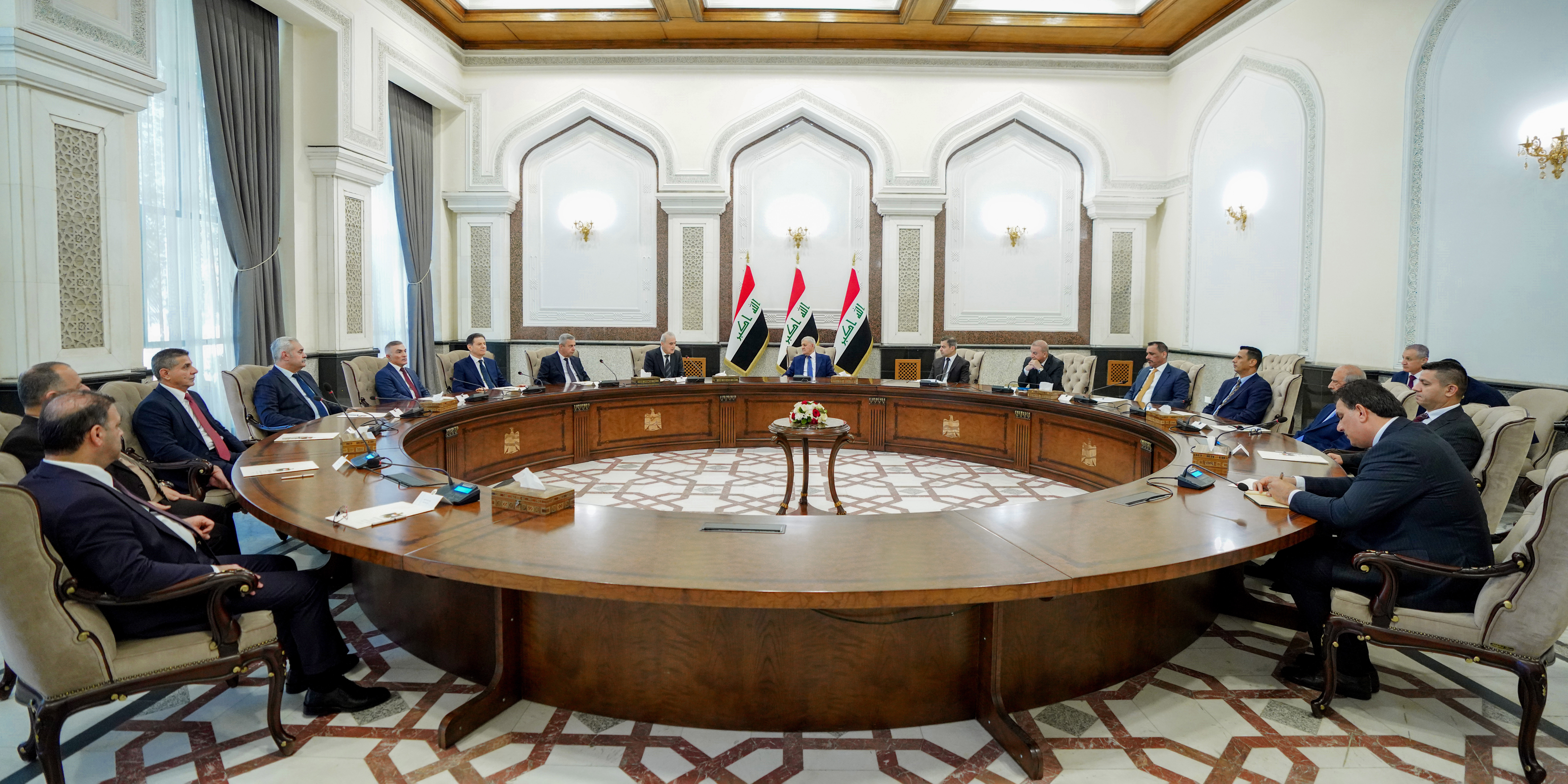 رشيد يؤكد على أهمية التعاون القضائي بين بغداد وأربيل