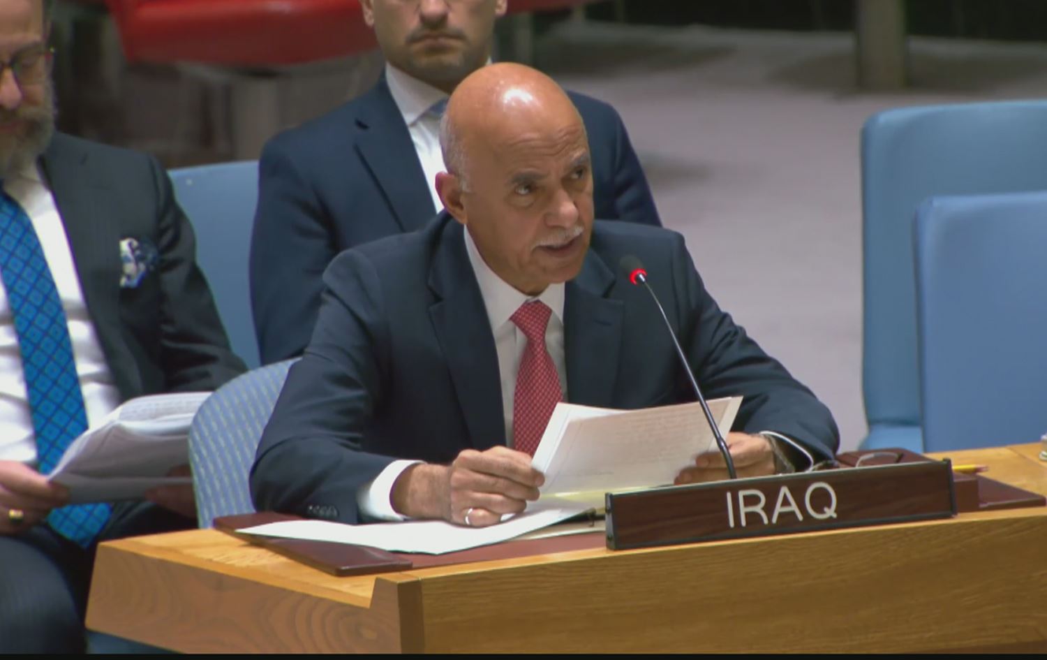 كلمة حكومة الإطار في مجلس الأمن الدولي: العراق بعد 2003 رافع “الراية البيضاء”