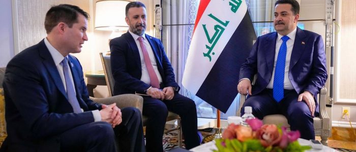 مولتن يثمن دور السوداني وحكومته في دعم السياسة الأمريكية في العراق والمنطقة