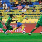 مباراة فريقي الشرطة العراقي والنصر السعودي في بغداد