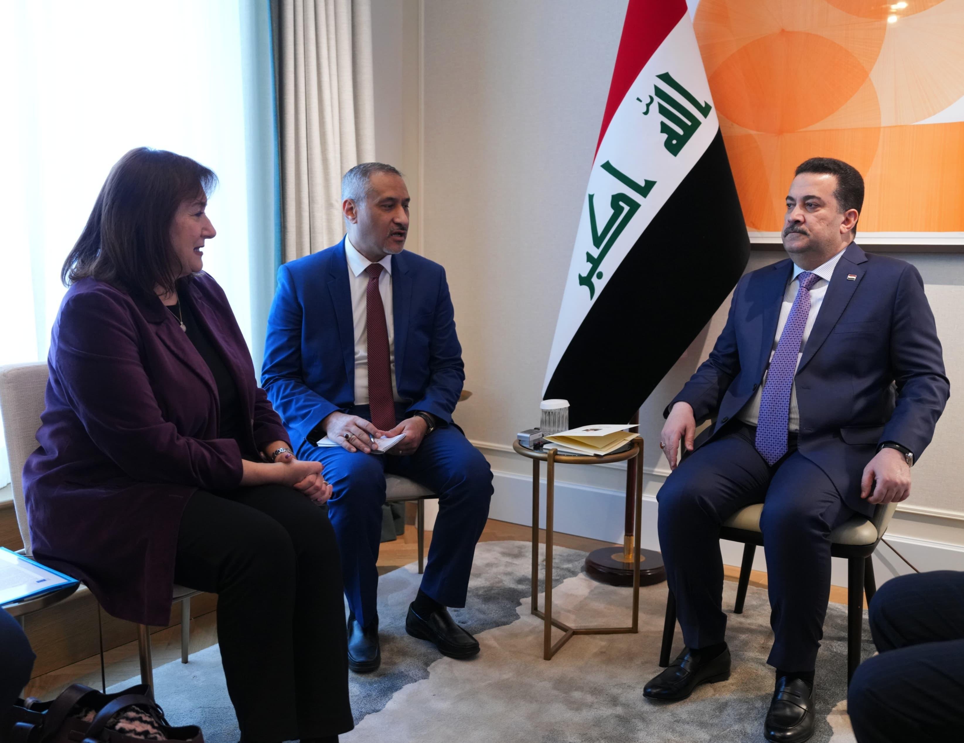 السوداني يدعو الاتحاد الأوروبي الى رفع الحظر عن  الطائرات العراقية