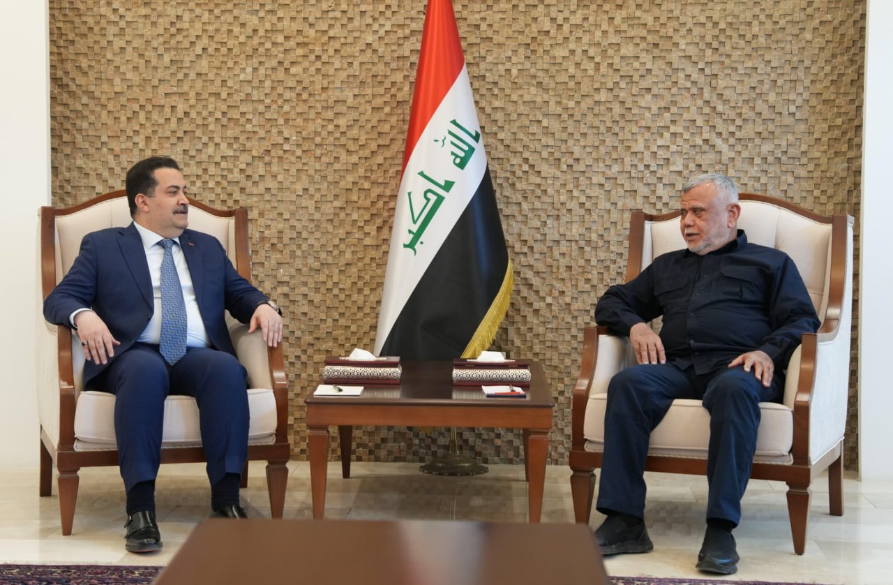 السوداني والعامري يؤكدان على الدفاع عن إيران وحماية مصالحها