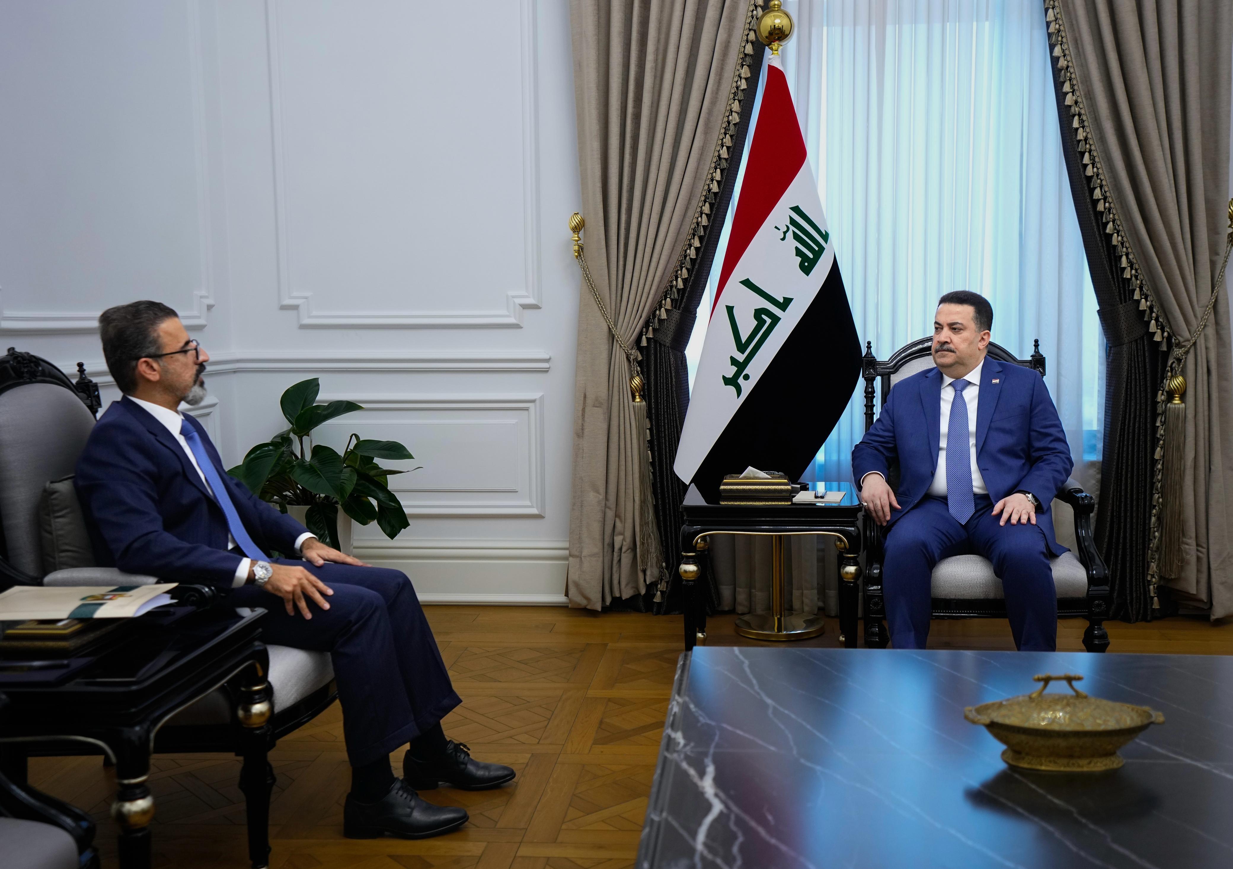 السوداني:الحكومة تعتزم إطلاق جملة مشاريع في محافظة كركوك