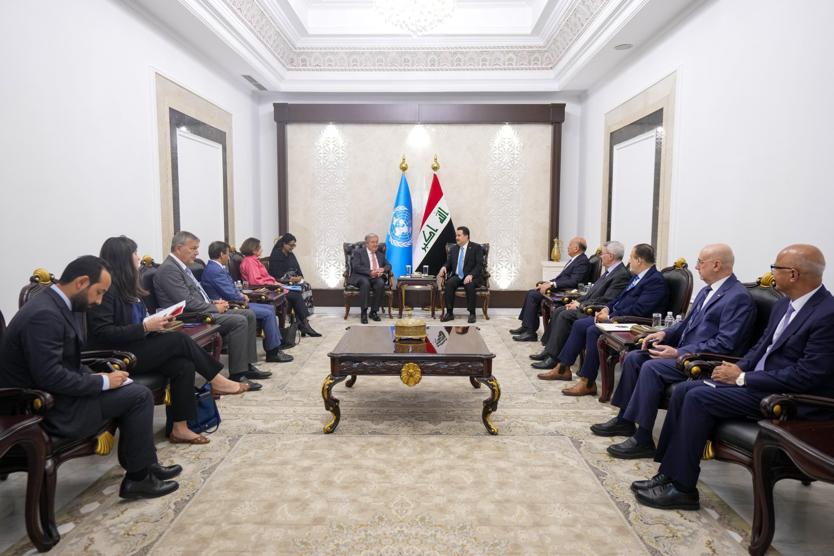 غوتيريش يوجه الوكالات الأممية لدعم الحكومة العراقية