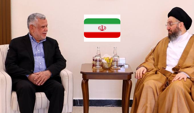 الحكيم والعامري يؤكدان على الدفاع عن إيران حتى ” الاستشهاد”