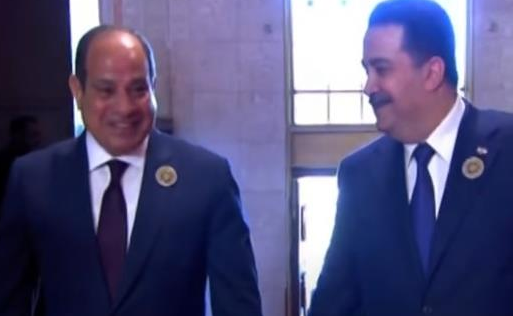 وصول السيسي وبن حمد إلى بغداد للمشاركة في مؤتمر القمة