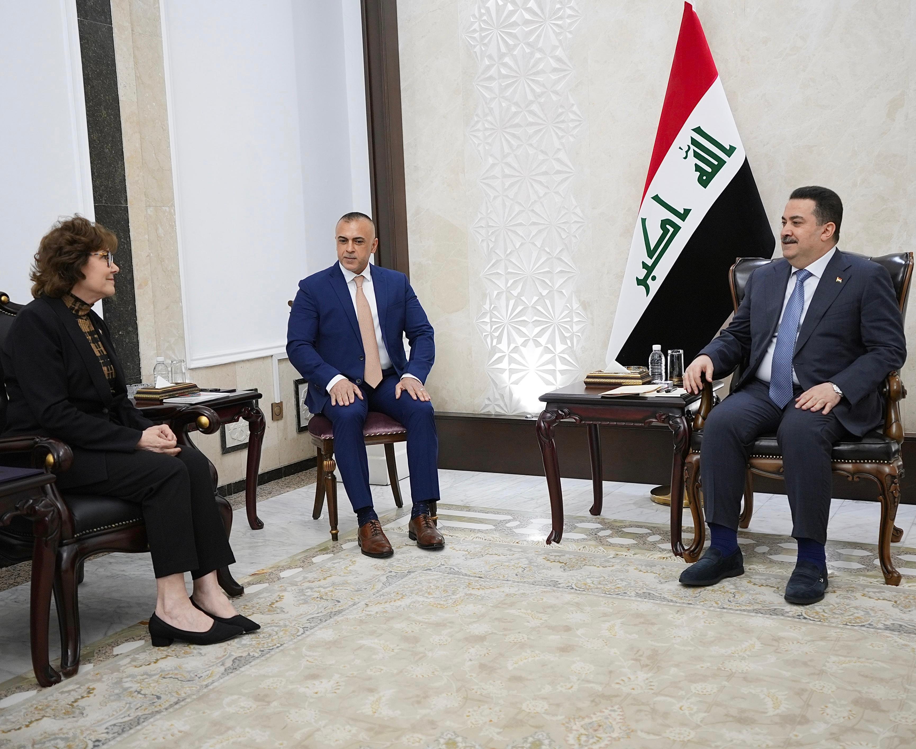 السوداني:تعزيز العلاقات مع أمريكا من أولويات برنامجي الحكومي