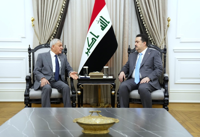 رشيد والسوداني يؤكدان على دعم الصمود الإيراني ضد إسرائيل