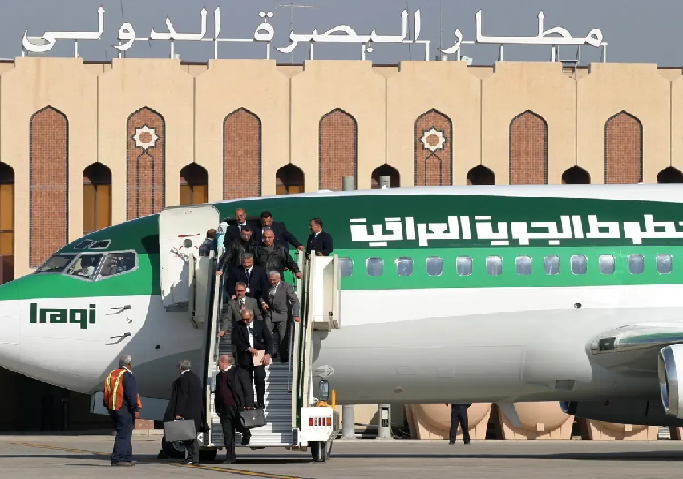 وزارة النقل:حركة الطائرات من مطار البصرة فقط