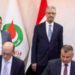 وزارة النفط:التوقيع على مذكرة تفاهم بين شركة نفط الشمال وشركة HKN الأمريكية لتطوير حقل حمرين النفطي