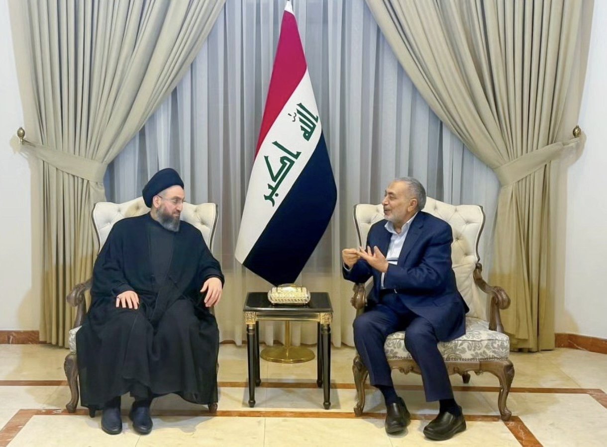 المشهداني والحكيم يؤكدان على دعم وحماية نظام المحاصصة الفاسد