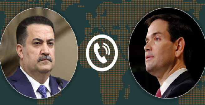 وزير الخارجية الأمريكي يبلغ السوداني برفض تمرير قانون الحشد الشعبي الإيراني