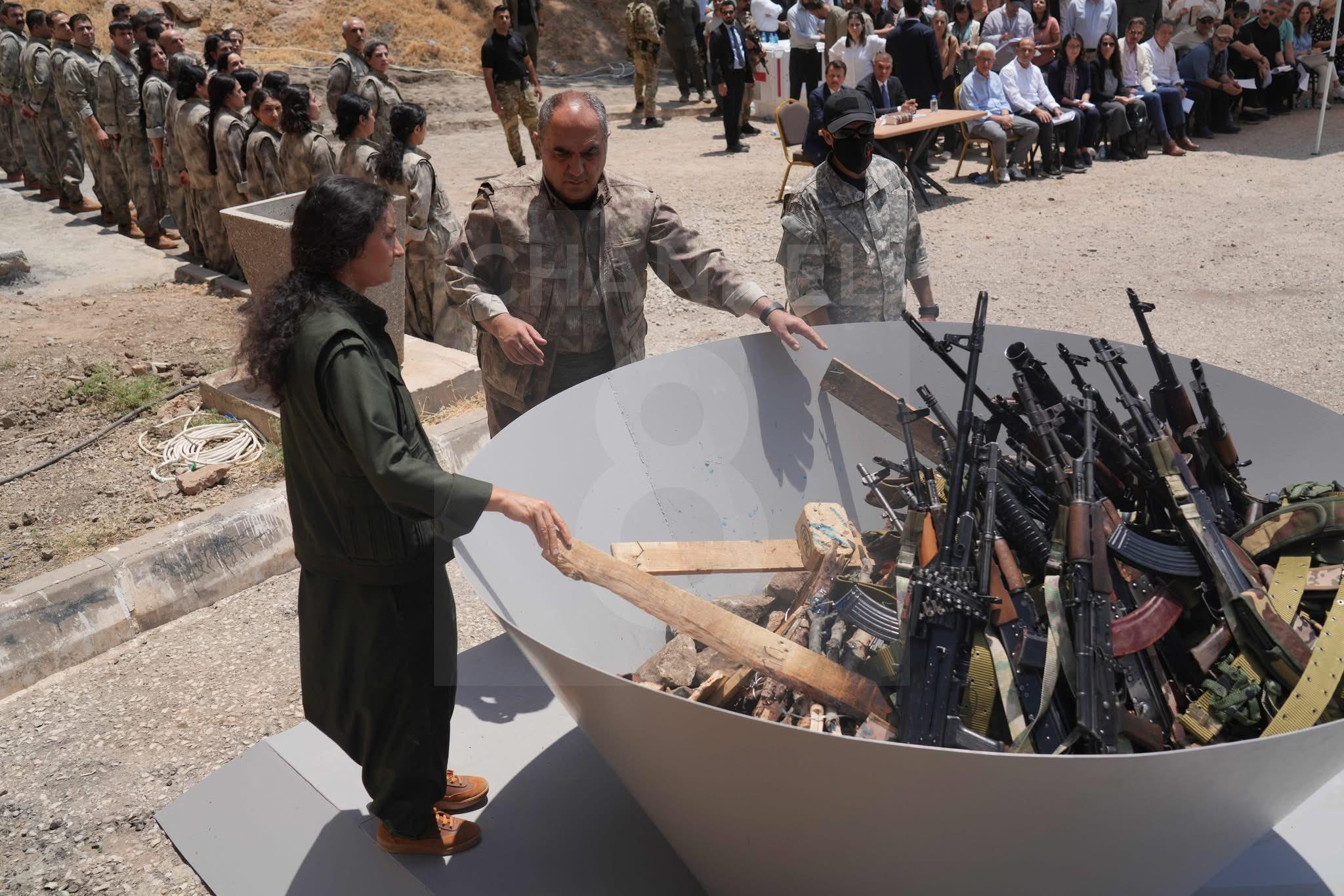 العراق يرحب بنزع سلاح حزب الـ pkk لتحقيق الاستقرار في المنطقة