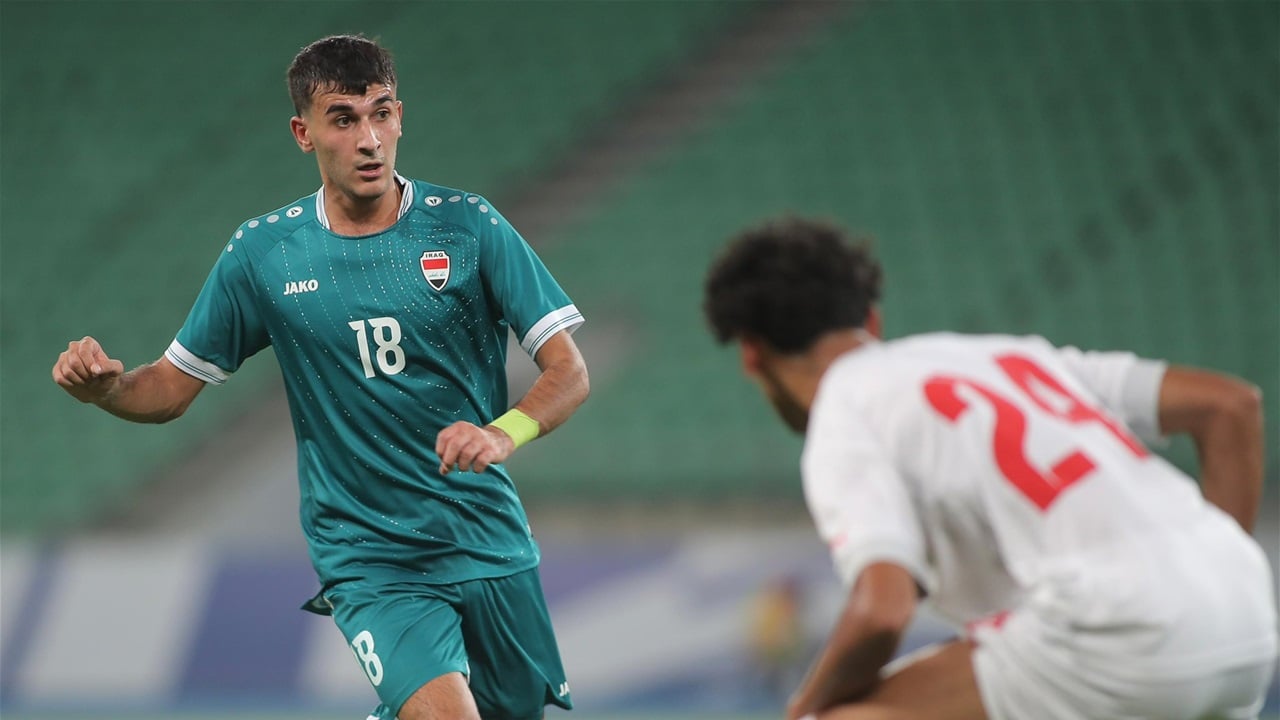 المنتخب الأولمبي العراقي لكرة القدم يتعادل مع نظيره البحريني ودياً