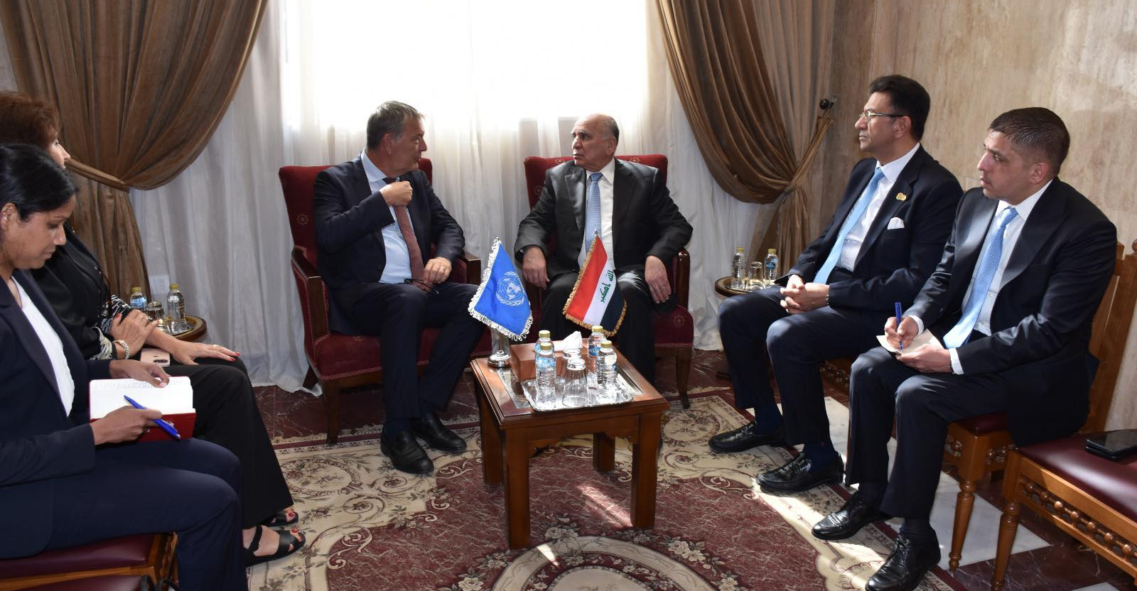 “الأونروا” تكشف للعراق الأوضاع الإنسانية المأساوية في فلسطين وخاصة غزة