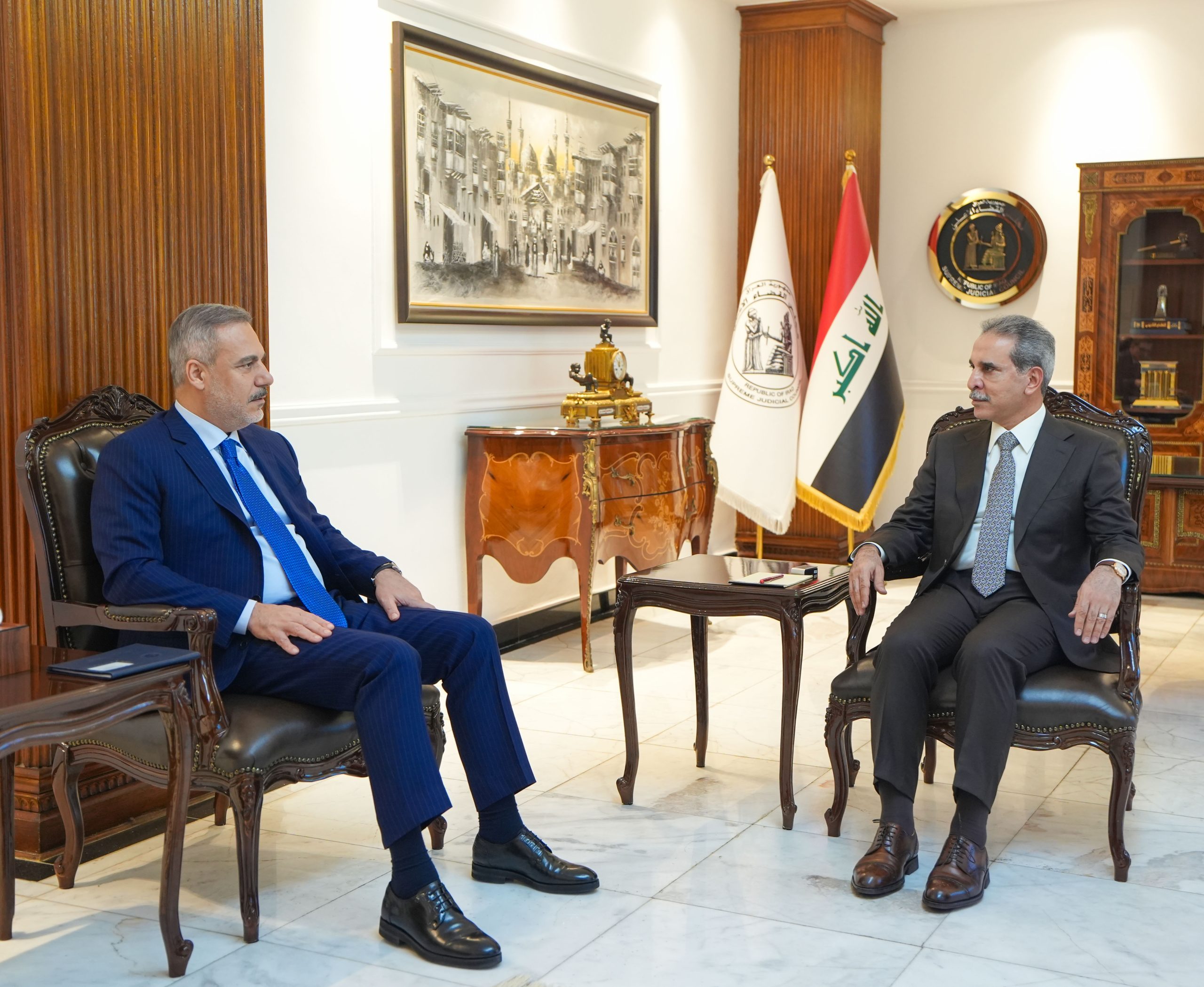 العراق وتركيا يؤكدان على تعزيز التعاون القضائي بين البلدين
