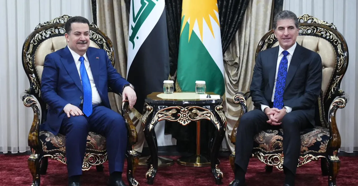 نيجيرفان والسوداني يؤكدان على ضرورة الالتزام بالدستور لحماية مؤسسات الدولة