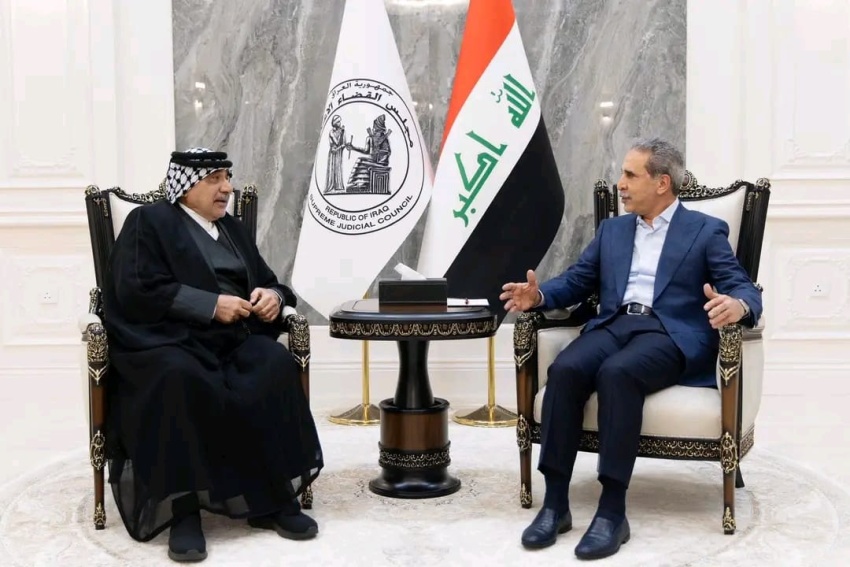 ممثل إيران (عبد المهدي) يزور زيدان