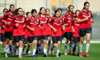 منتخب الواعدات لكرة القدم يواجهن نظيرهن الفلسطيني ضمن بطولة كأس غرب آسيا