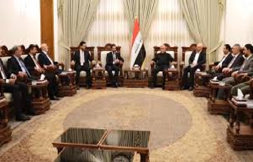 العامري والطالباني يؤكدان على “استقرار”العراق وتشكيل الحكومة الجديدة