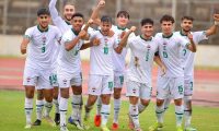 منتخب الشباب العراقي ونظيره الإماراتي في مباراة ودية