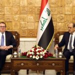 المالكي وهاريس يبحثان العلاقات الثنائية بين البلدين