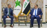 السامرائي وصديق يبحثان استقرار العراق