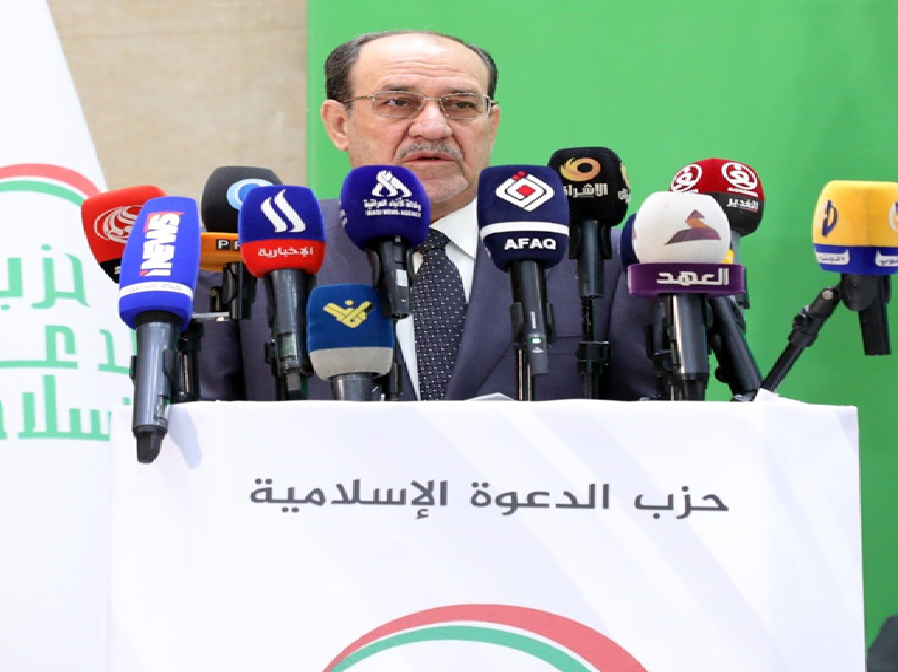 حزب الدعوة يشكر خامنئي والإطار على ترشيح المالكي لرئاسة الحكومة المقبلة