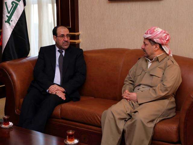 البارزاني يرحب بترشيح المالكي لرئاسة الحكومة ليس حبا بالعراق بل لاستمرار تدميره