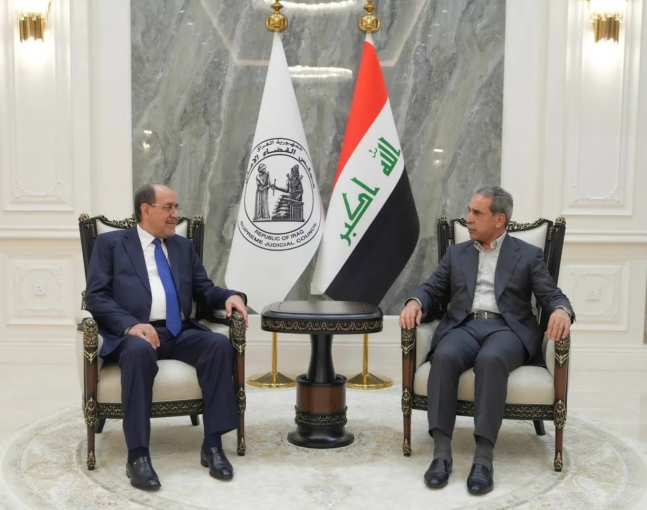 زيدان والمالكي يبحثان” التجاوز على الدستور”