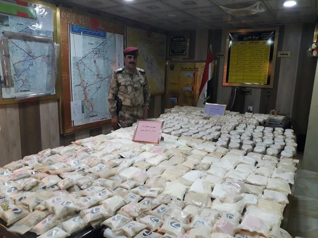 إلقاء القبض على (11) تاجراً ومروجاً للمخدرات الإيرانية في بغداد