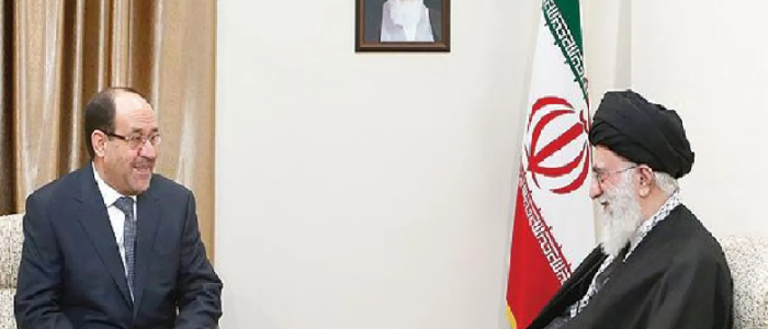 حزب المالكي الإيراني يدعو “شعوب المنطقة “لنصرة النظام الإيراني”