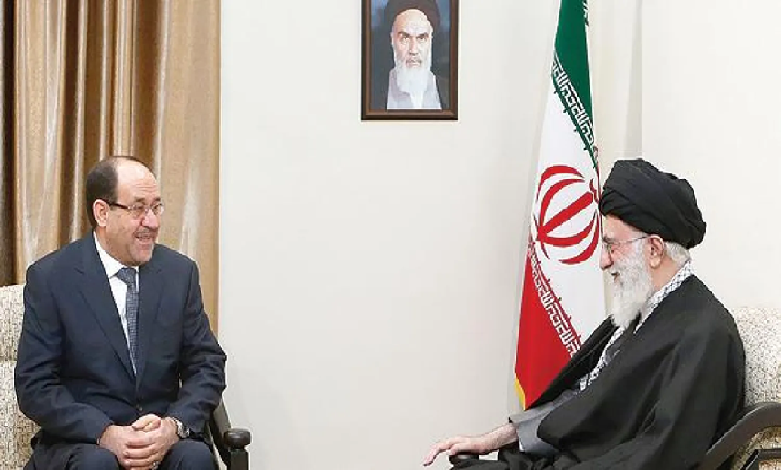 حزب المالكي الإيراني يدعو “شعوب المنطقة “لنصرة النظام الإيراني”