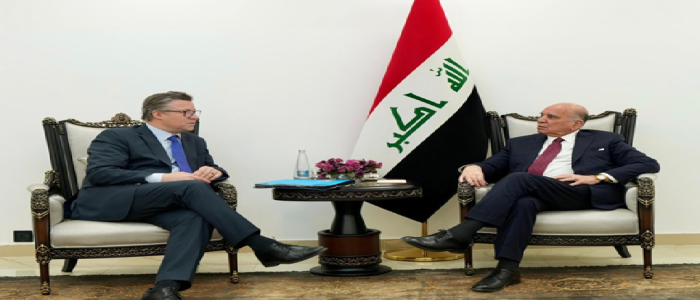 العراق وألمانيا يؤكدان على تعزيز العلاقات بين البلدين