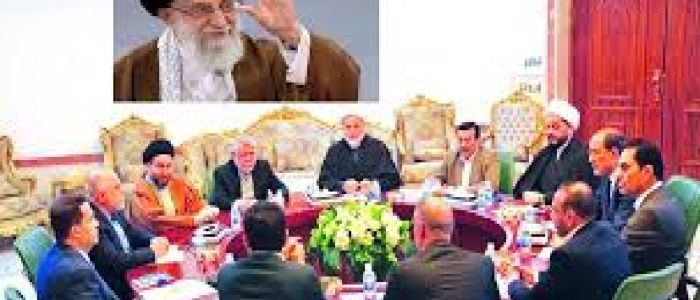 الإطار الإيراني لزعمائه..”بحق العباس عليكم لحد يحجي على الثاني”!