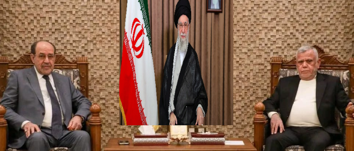 لقاء الخونة..العامري والمالكي: إكمال مشروع خميني “واجب مقدس”