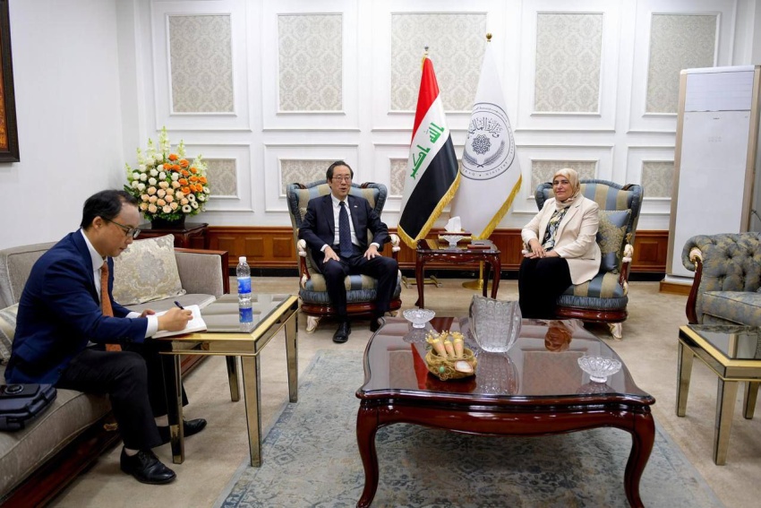 وزارة المالية: تعاون لتطوير العمل المصرفي بالعراق من قبل كوريا الجنوبية