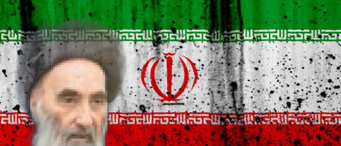 الإيراني السيستاني يعزي مقتل أبن بلده المدعو خامنئي