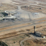 سقوط أربعة صواريخ قرب مطار بغداد الدولي وأحدها بين سياج سجن كروبر والسياج الأمني