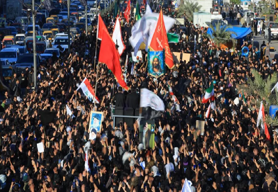 تظاهرة صدرية لنصرة إيران والدفاع عنها