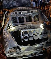 الأجهزة الأمنية تضبط “عجلة مفخخة” بالصواريخ استخدمت في استهداف مطار بغداد